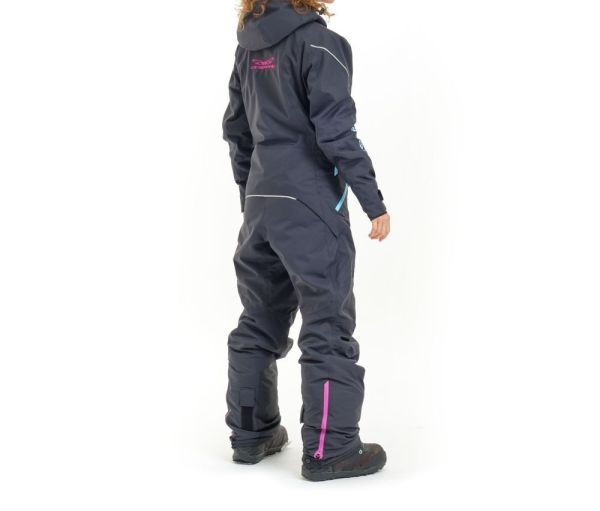 Комбинезон сноубордический Dragonfly Premium Woman Black-Pink 2023 в Иркутске