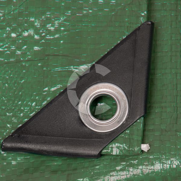 Тент Следопыт универсальный 4x6м,120 гр/кв.метр,УФ-покрытие,усиленные углы,зеленый