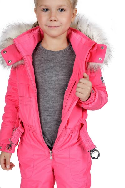 Комбинезон горнолыжный W18-1030-BBGL/A Poivre Blanc розовый в Иркутске