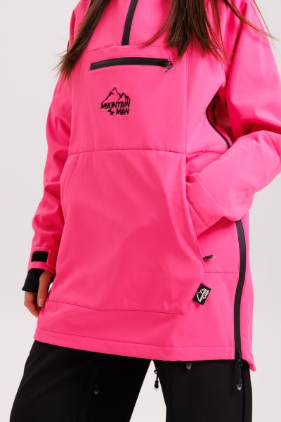 Анорак сноубордический MountainMan Barbie розовый неон в Иркутске