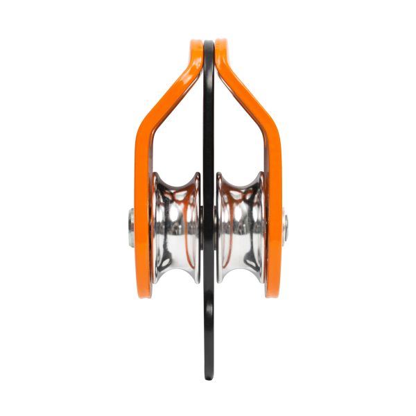  Блок-ролик Вертикаль двойной дюралевый с подшипником в Иркутске  