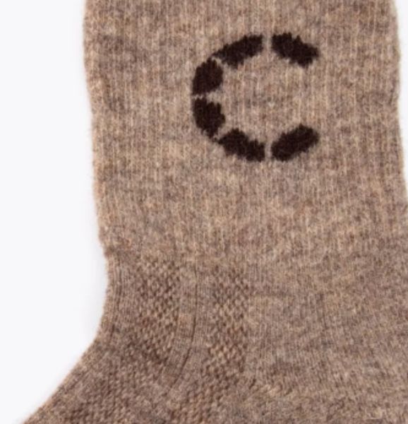 Купить Носки Следопыт Organic wool socks YAK,natural brown в Иркутске