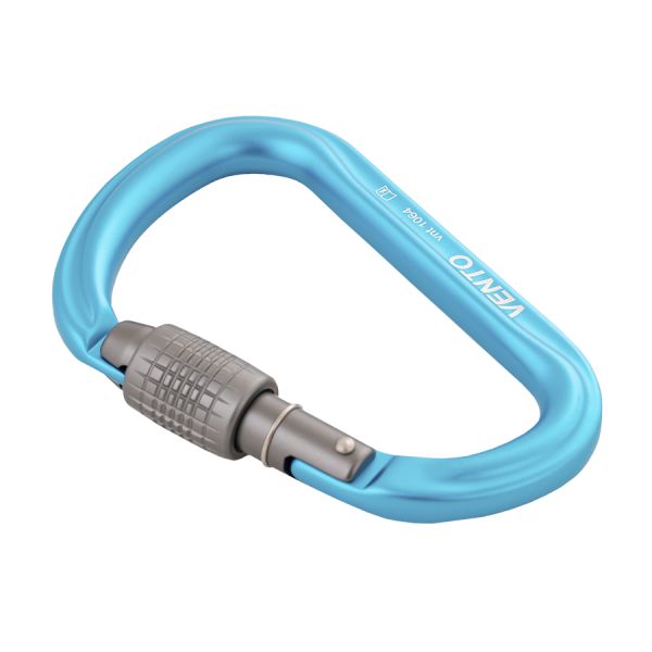  Карабин Венто Большой с резьбовой муфтой синий в Иркутске  