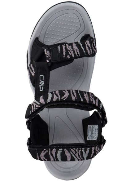 Купить сандалии cmp hamal wmn hiking nero-pale rose черный в Иркутске