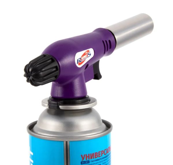 Горелка газовая RUNIS Premium P03 пьезо.цанг.4-048 (без баллона)