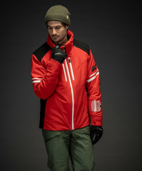 Куртка горнолыжная Phenix Traction с капюшоном RD в Иркутске