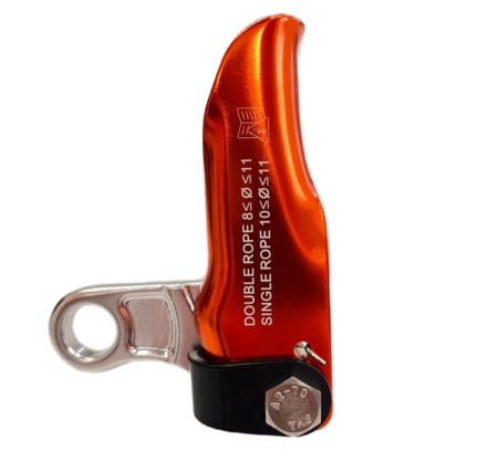  Зажим Вертикаль для двойной веревки оранжевый в Иркутске  