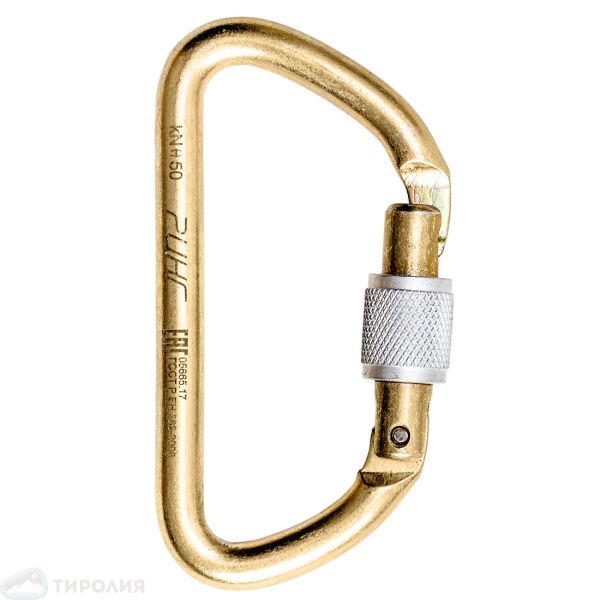  Карабины Ринг сталь трапеция (keylock) 5000 (10шт) в Иркутске  
