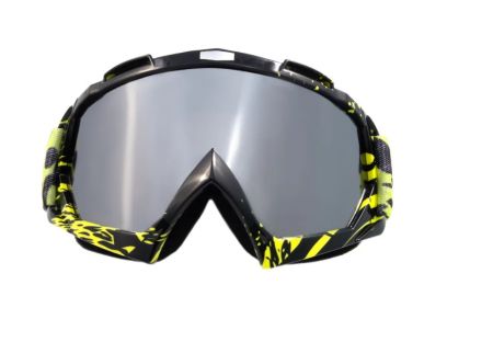 Купить Очки мотоциклетные/снегоходные Следопыт М6,линзы chrome silver+ transparent в Иркутске