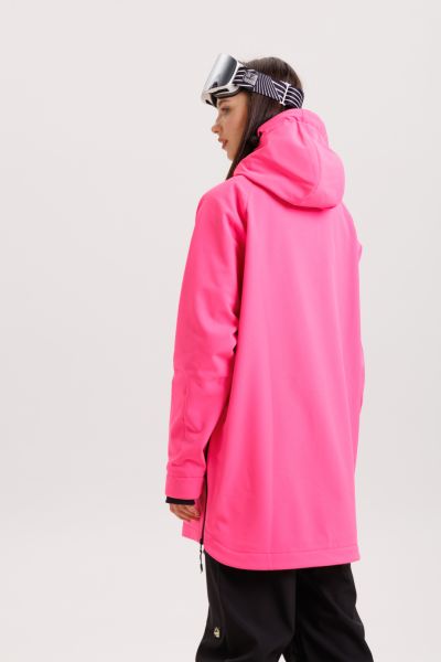 Анорак сноубордический MountainMan Barbie розовый неон в Иркутске