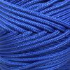  Шнур ПА плетеный 16-ти пр.с ПА серд.d 4 мм синий в Иркутске  