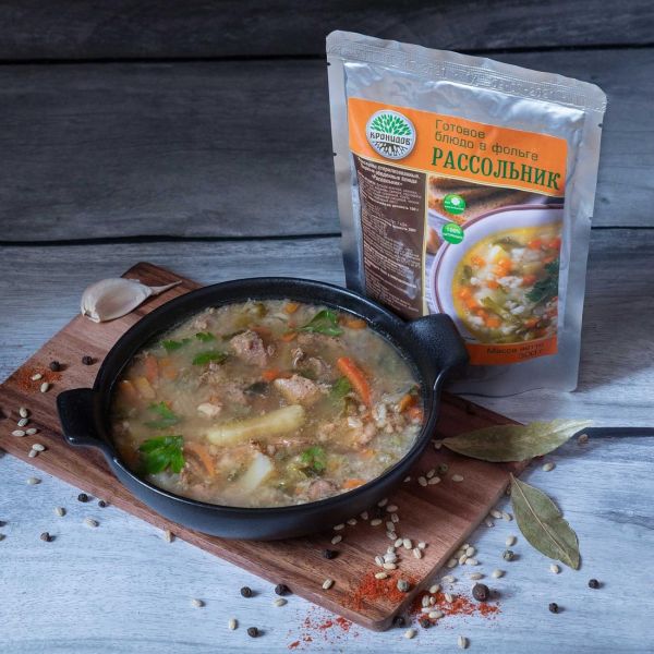 Консервы стерилизованные.Первые обеденные блюда "Рассольник"