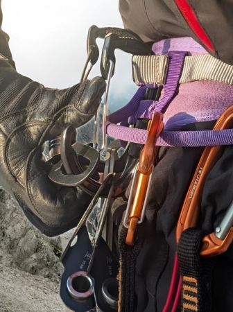  Карабин Вертикаль развесочный Краб розовый в Иркутске  