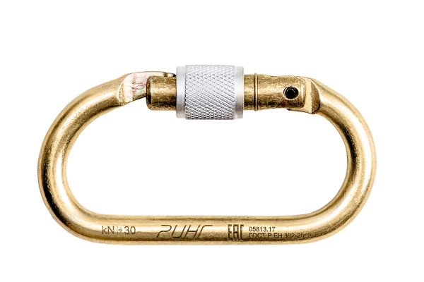  Карабин Ринг сталь овал (keylock) 3000 в Иркутске  