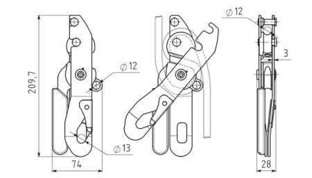  Стопор-десантер Вертикаль ver 0305 в Иркутске  