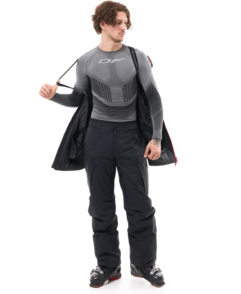 Куртка горнолыжная Dragonfly утепленная Gravity Man Black-Red в Иркутске