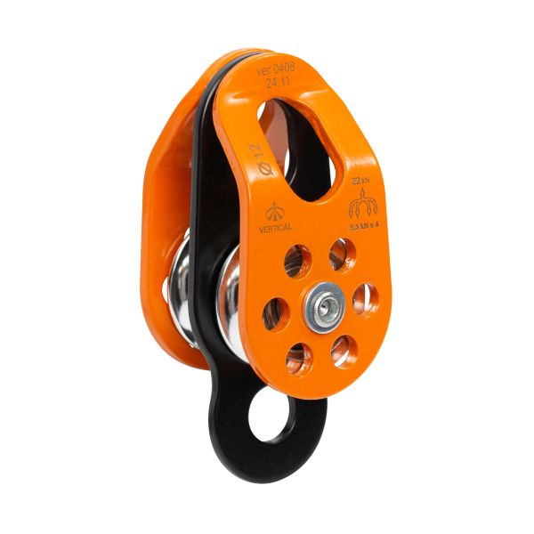  Блок-ролик Вертикаль двойной дюралевый с подшипником в Иркутске  