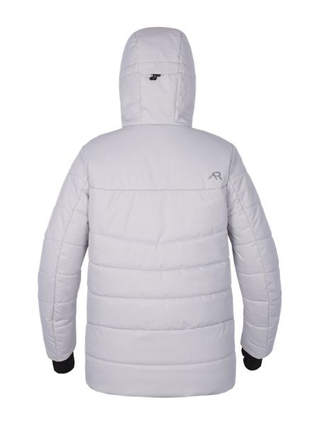 Куртка зимняя женская стеганная Нева светло-серый в Иркутске