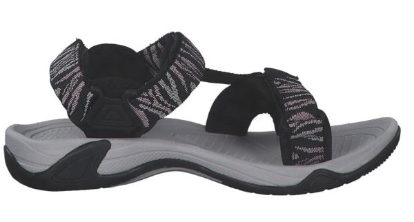 Купить сандалии cmp hamal wmn hiking nero-pale rose черный в Иркутске