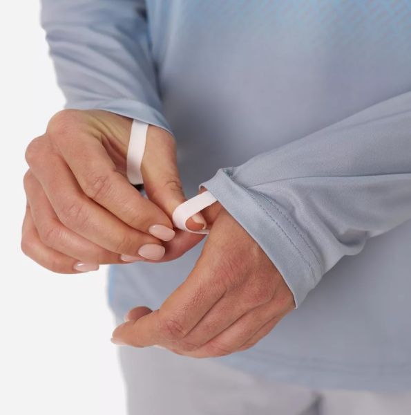 Лонгслив Finntrail женский Venus Hood W 6621 LightBlue в Иркутске