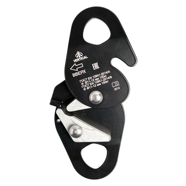  Зажим Вертикаль страховочный черный в Иркутске  