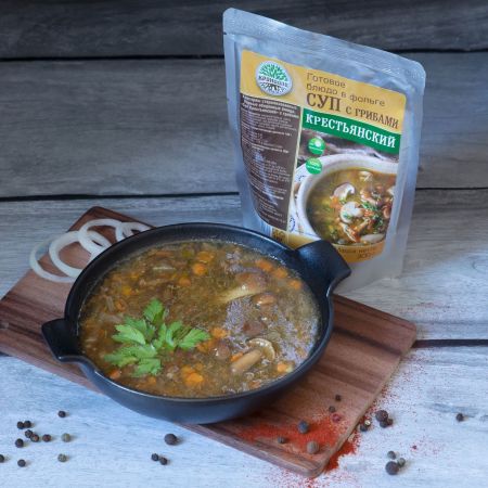 Консервы стерилизованные.Первые обеденные блюда "Суп грибной"