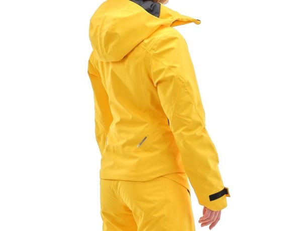 Куртка горнолыжная Dragonfly утепленная Gravity Premium Woman Yellow-Dark в Иркутске