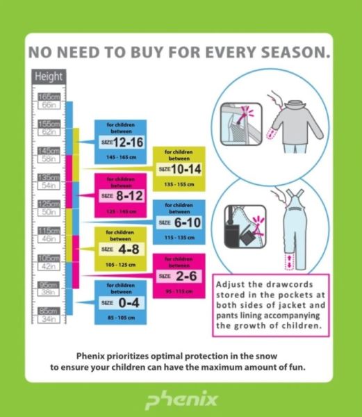 Костюм горнолыжный Phenix Playing in Snow Junior Two-piece RD в Иркутске