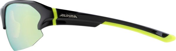 Купить очки alpina lyron hr black-neon yellow gloss/yellow mirror cat.3 в Иркутске