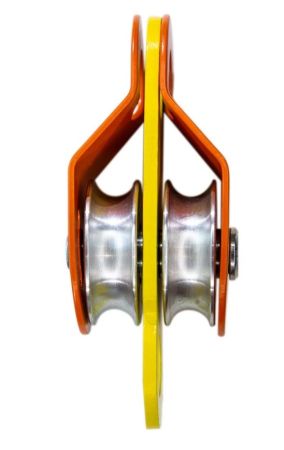  Блок-ролик Орион-Альп двойной сталь с подшипником в Иркутске  