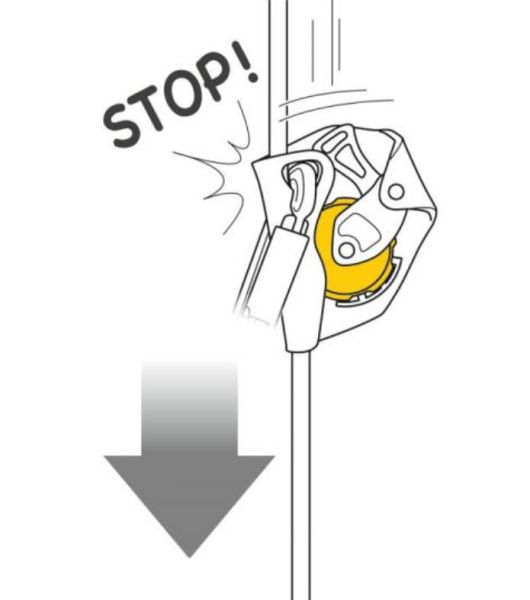  Страховочное устройство Petzl ASAP желтый в Иркутске  